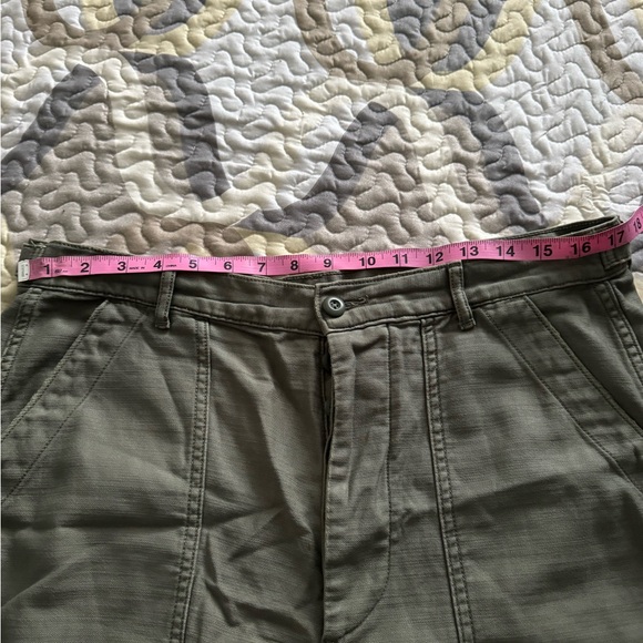 American eagle green straight leg pants size 14 - Picture 2 of 4